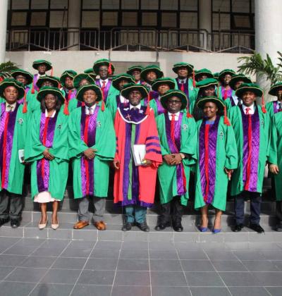 Members Of Covenant Universitys Senate With The 31st Inaugural Lecturer Professor Israel S. Afolabi In A Group Photograph After The Lecture