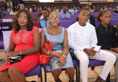 Members of Professor Emeka E. Iweala, the 26th Inaugural Lecturer’s family