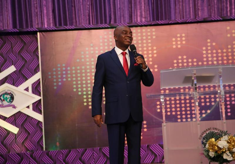 Chancellor Dr David O. Oyedepo Giving His Opening Charge