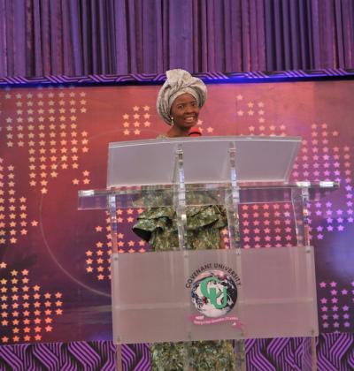 Pro Chancellor Landmark University Pastor Mrs. Faith Oyedepo Giving Her Remarks