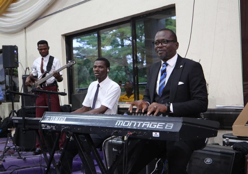 Instrumentalists During The Praise Session