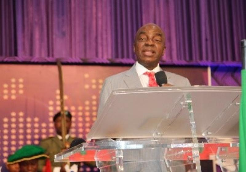 Chancellor Dr. David Oyedepo Declaring The Events Of 2022 Matriculation Open