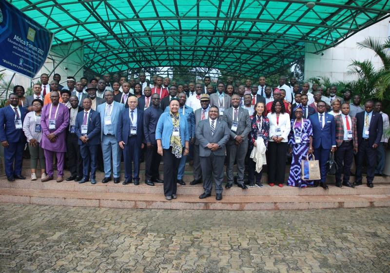 Group Photo Of Participants At The Africa Forum 2023 