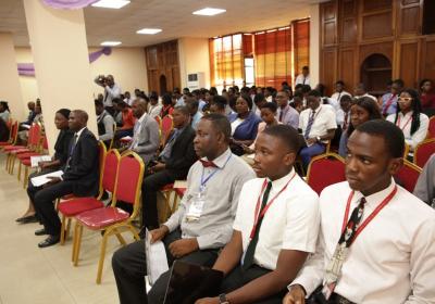 A Cross Section Of Students And Other Participants At The Conference