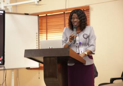 Registrar Mrs Regina Tobi David Making Her Remarks