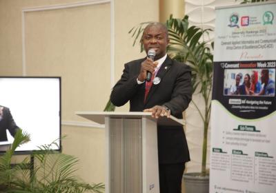 Vice Chancellor Professor Abiodun H. Adebayo Giving His Remarks And Declaring The Programme Open
