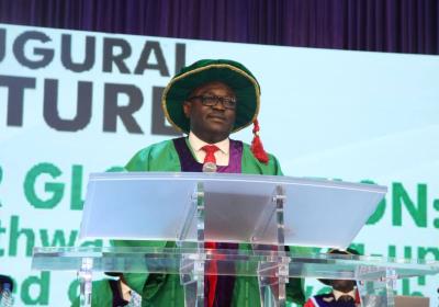 Deputy Vice Chancellor Professor Olujide Adekeye Moving The Vote Of Thanks