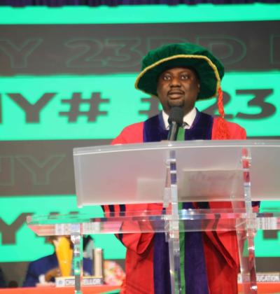 Deputy Vice Chancellor Professor Lanre Amodu Moving The Vote Of Thanks